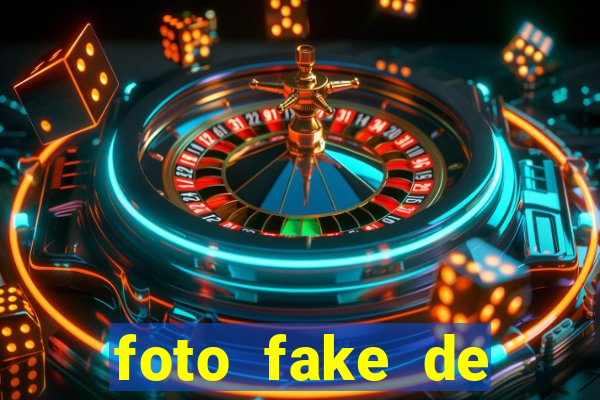 foto fake de mulher no espelho